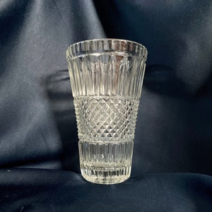 Diamond Glass Vase by Vratislav Sotola | Bohemian Sklo Union Glass
