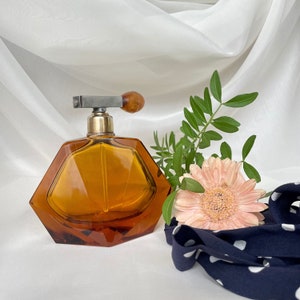 Art Deco Perfume Bottle Haida Czechoslovakia 1930s