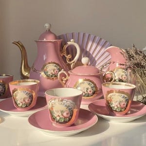 Czech pink porcelain - Etsy 日本