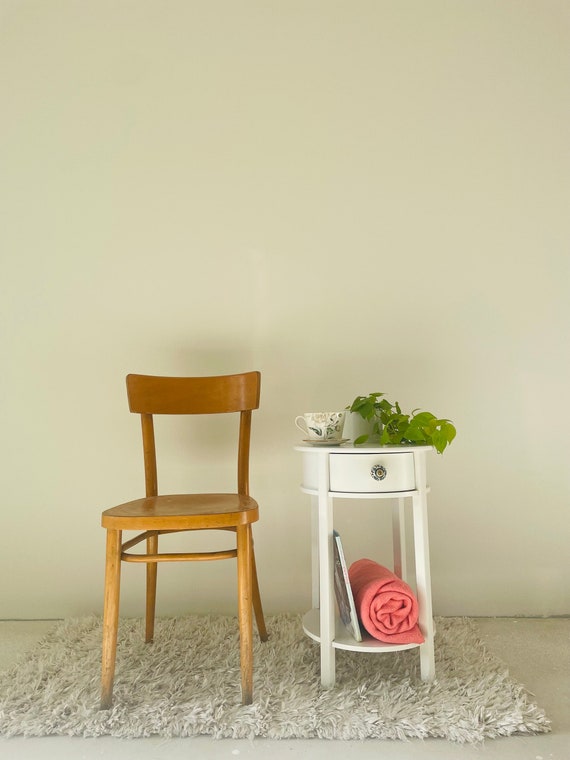 Midcentury Beechwood Ton Chair 60ies Czechoslovakia Vintage