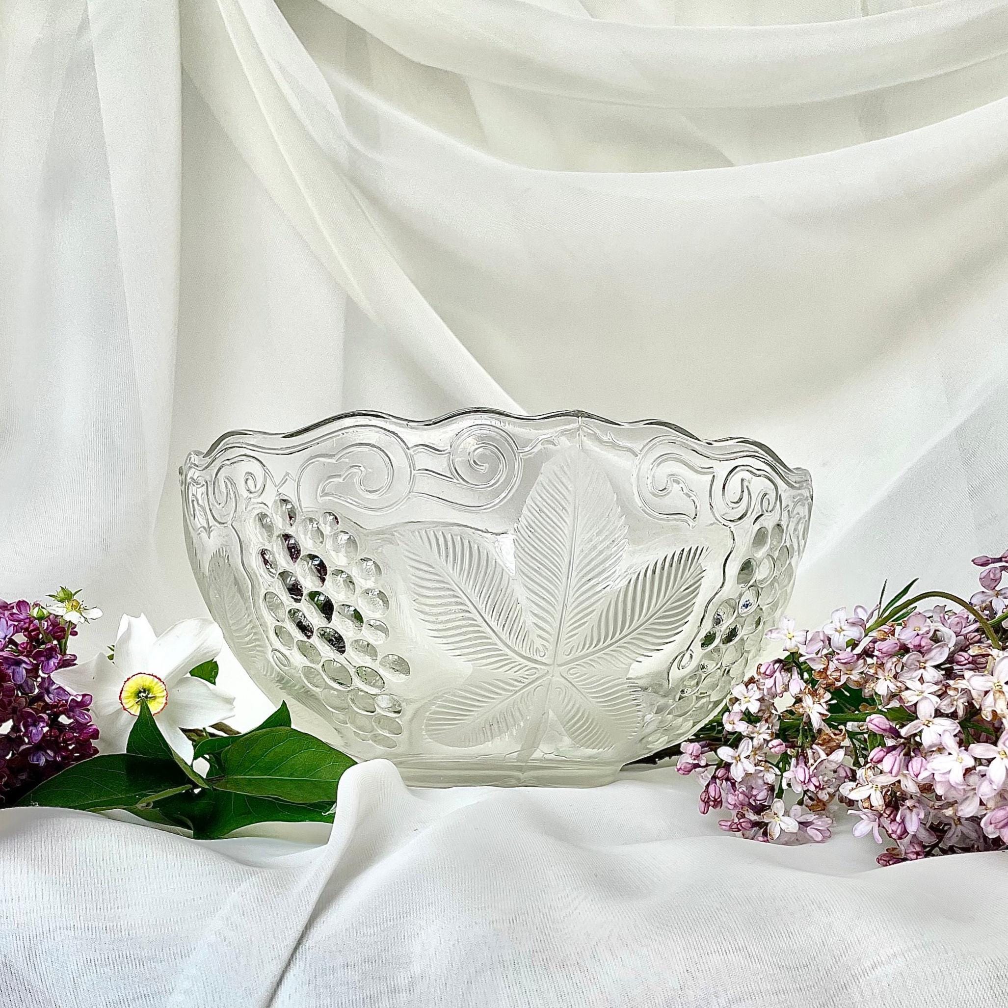 ラリック LALIQUE カプシン　いちょうの葉 クリスタル　プレート Lalique Leaf Bowl - Etsy