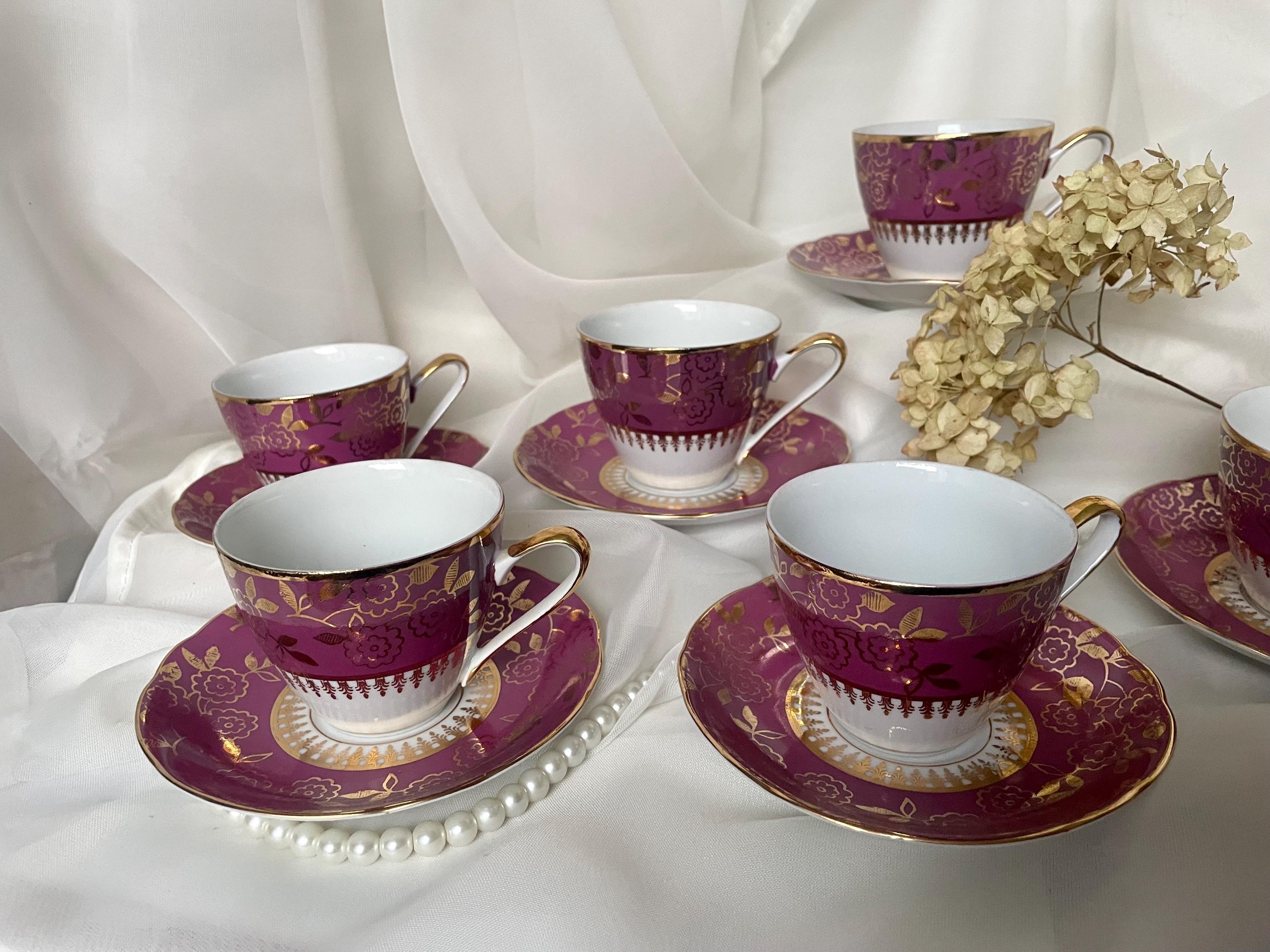 Antique Moritz Zdekauer Porcelain Tea or Coffee Set