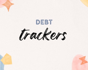 Debt Trackers Debt Payment Tracker Printable Debt Payoff Log Monthly Debt Tracker PDF Debt Snowball Tracker