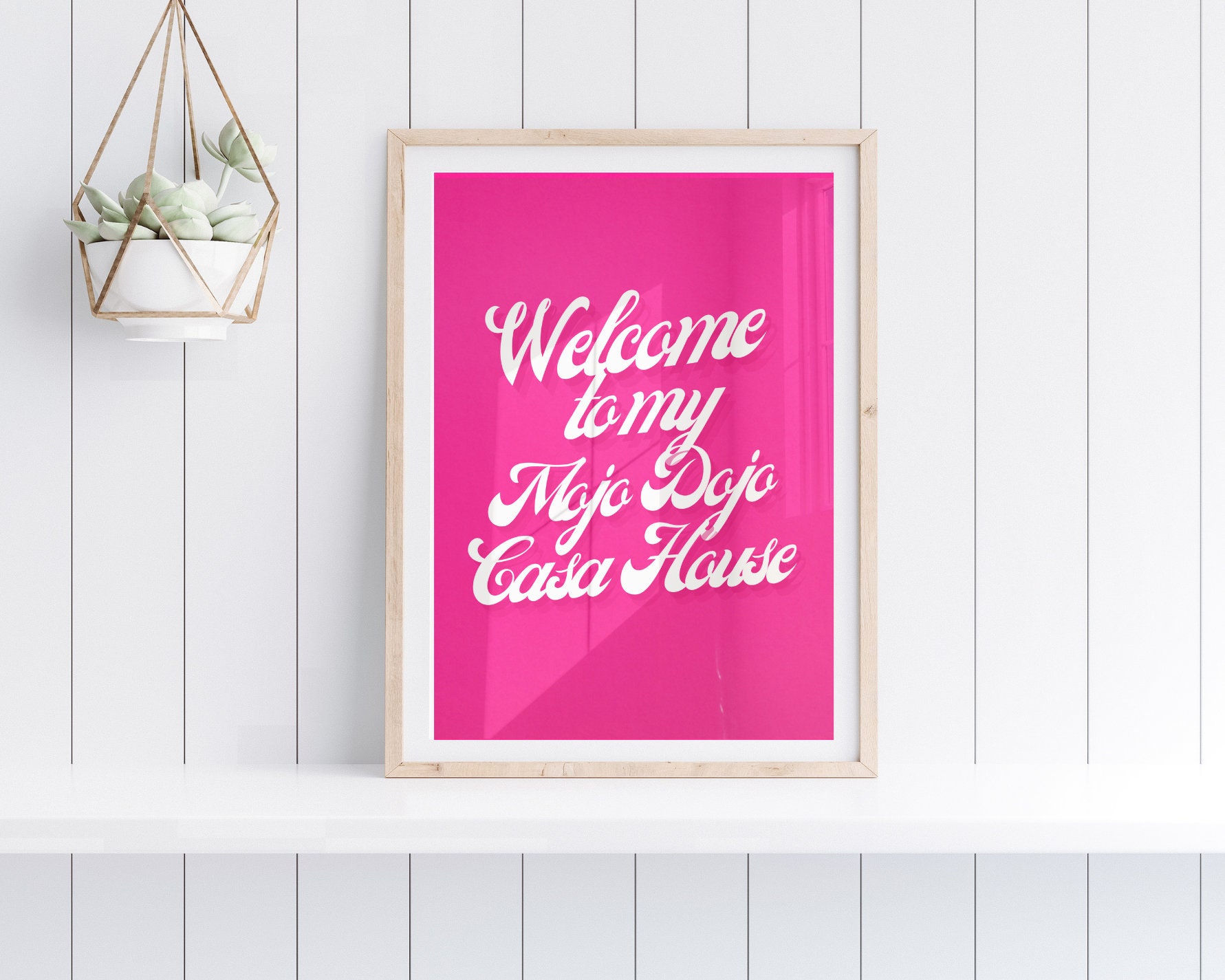 Glass chopping board Welcome To My Mojo Dojo Casa House, Barbie Movie Quote  - Buy unusual glass cutting board by Emily @KindofSimpleDesigns on Art WOW