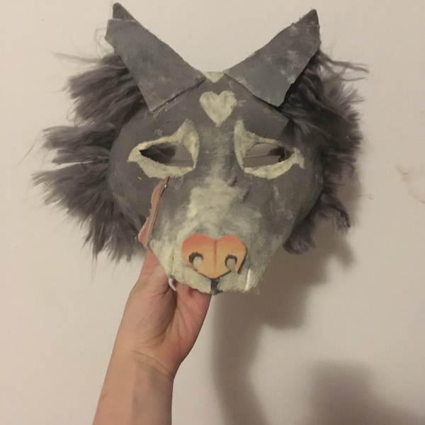 Therian Wolf Mask - Etsy Australia
