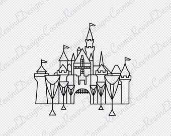 Sleeping Beauty Castle Disneyland California PNG Download