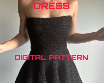 Crochet Mini Dress pattern