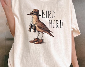 Bird Nerd Shirt, Bird Lover Shirt, Funny Bird Watcher Shirt, Twitcher Shirt, Gift for Bird Nerd, Bird Shirt, Bird Watcher Gift,Bird Nerd Tee