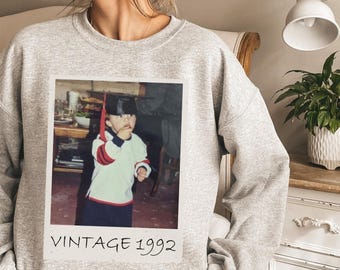 Custom Vintage Photo And Year, Custom Shirt With Picture Personalized 30th Birthday Gift Vintage 30th Birthday Party Vintage Est 1995 Shirt
