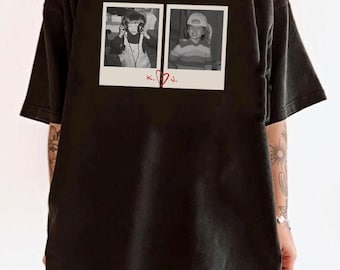 Custom Photo Couple Shirt, Personalized Tee, Matching Valentine Gift for Him Her, Vintage Couple Picture Shirt, Wedding Anniversary Gift