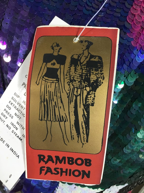 Rambob Fashion 1980’s Sequin Party Dress - new wi… - image 6