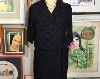 Lily Lynn Young Size 1950’s Women’s 2 Piece Double Breasted Suit