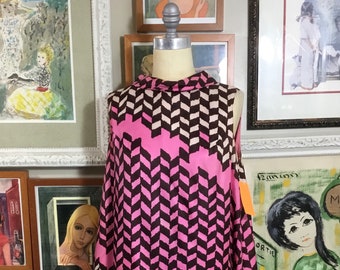 1960’s Mod A-line Dress