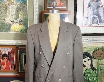 Giorgio Balestro Italy 1980’s Men’s Double Breasted Suit