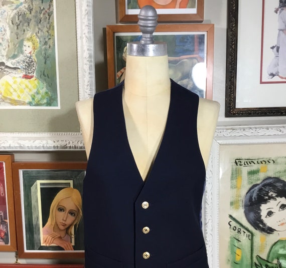 1970’s Men’s Reversible Vest