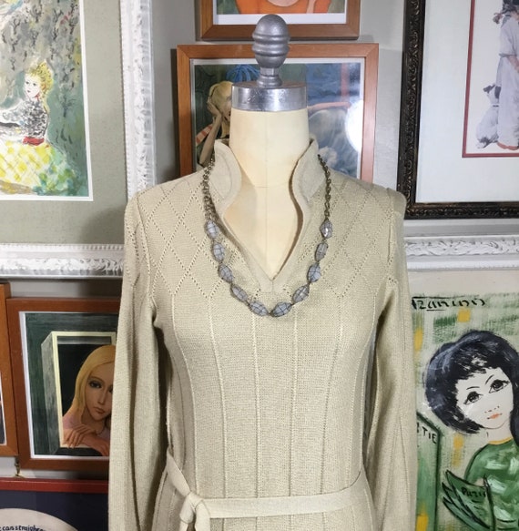 Schrader Sport Knit 1960’s Sweater Dress