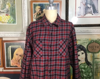 RuffHewn 1980’s Men’s Plaid Flannel Shirt