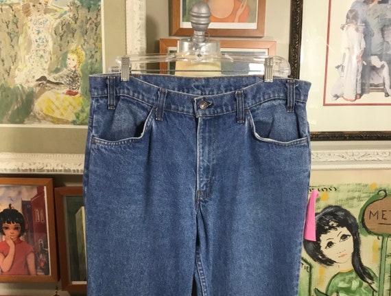 Levis 1970’s Orange Label Bell Bottom Jeans - image 1