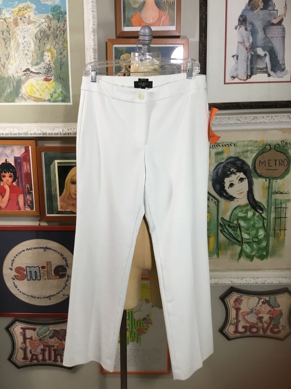 Talbots Petites 1990’s Women’s Ivory Pants - image 2