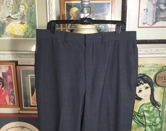 Haggar Gentlemen 1960’s Charcoal Gray Trousers