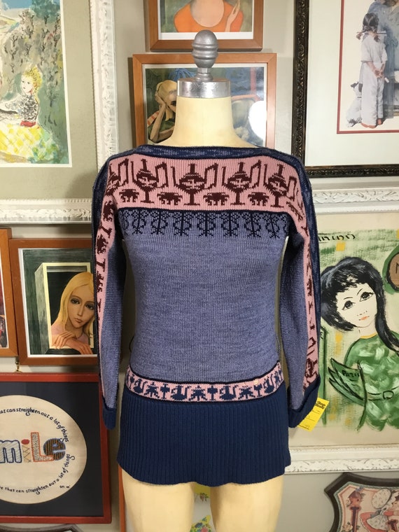 Vicky Valis 1970’s Women’s Pullover Sweater