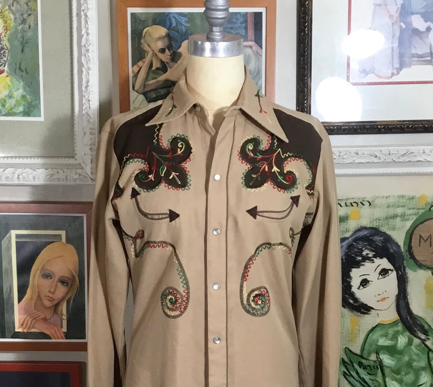 Ultra Rare Vintage 60s-70s HbarC Western Jacket H BAR C | eBay