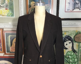 Raffinati 1980’s Men’s Western Style Corduroy Jacket