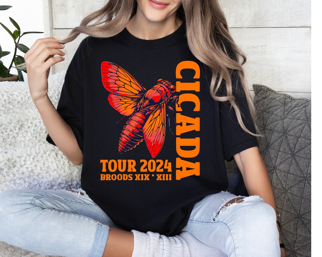 Cicada Brood 2024 Tshirt, Cicada Emergence Shirt, Cicada Emergence ...