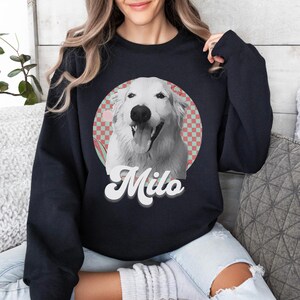 Custom Vintage Pet Shirt - Personalized Dog Bootleg Rap Tee, Retro 90s Graphic T-Shirt, Custom Pet Face Design, dogs human shirt