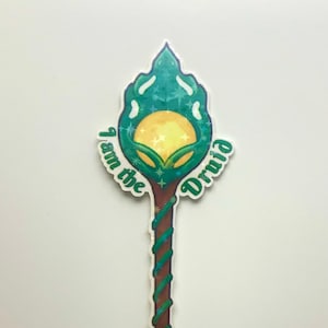 Druid DND Class Sticker