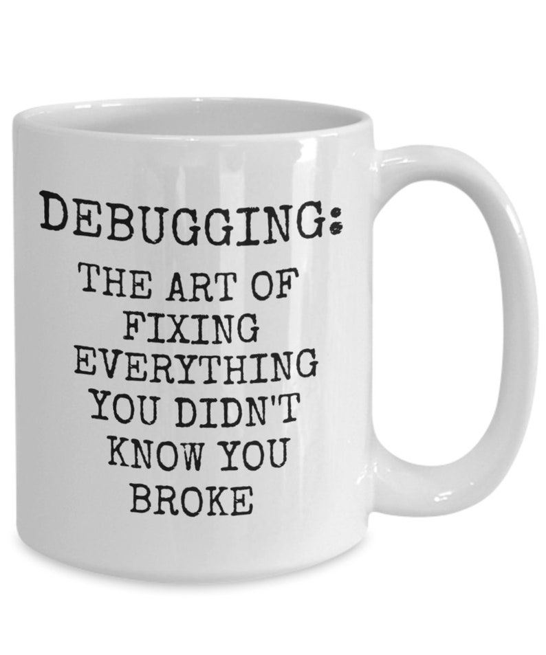 Tech Support Mug, Software Engineer Gift, Computer Science Gift, Programmer Gift, AI Scientist