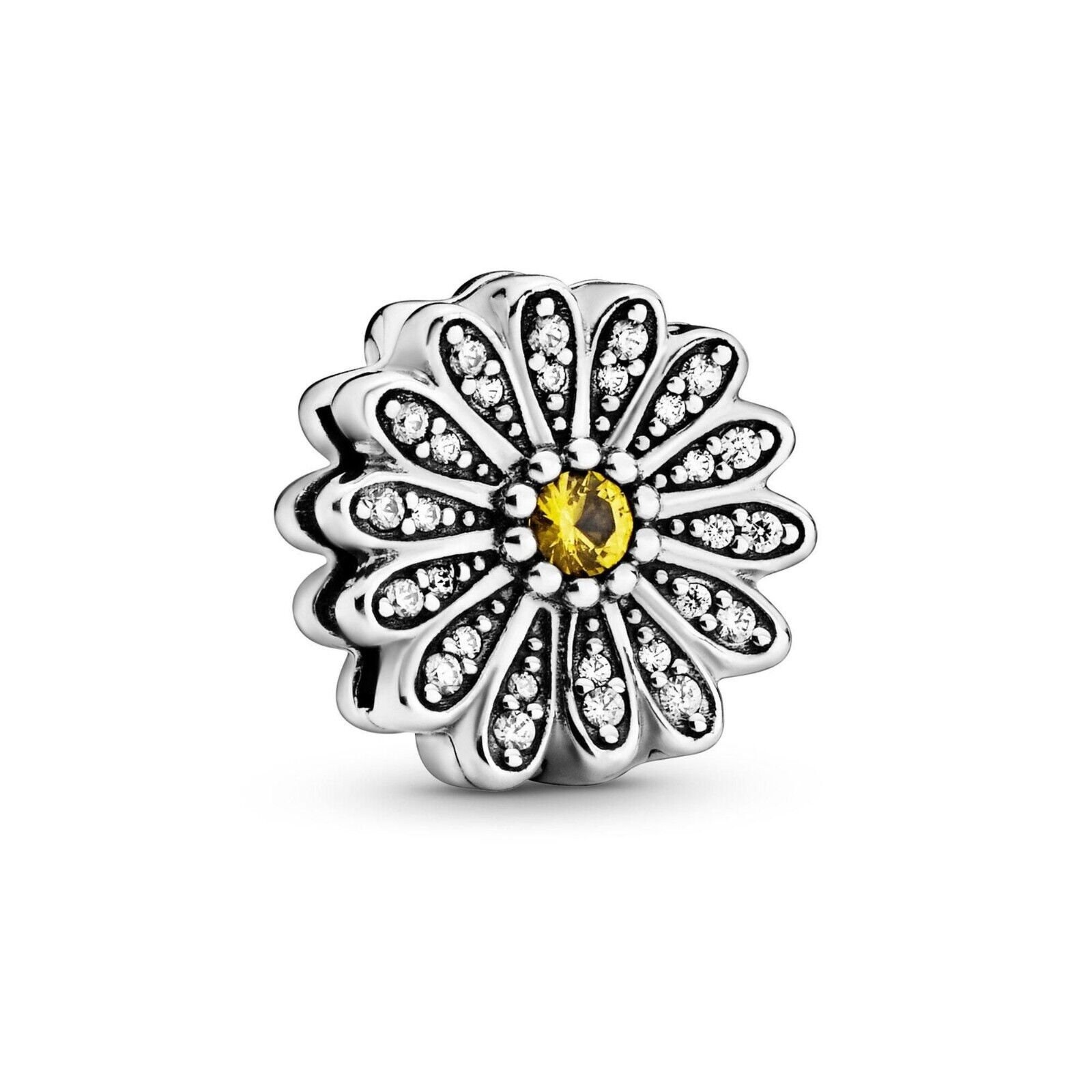Retired Pandora Dazzling Daisy Fairy Charm :: Gems with Sterling Silver  791841EN68 :: Authorized Online Retailer