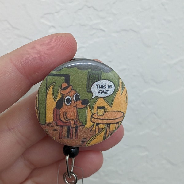 This is Fine badge reel