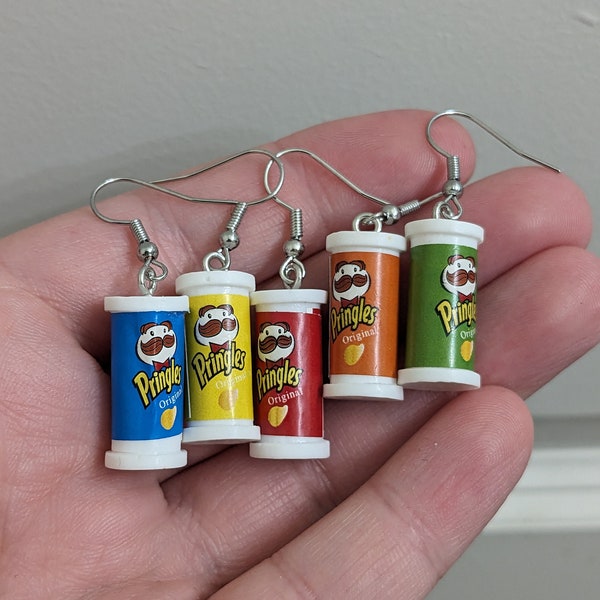 Pringles Chip Earrings