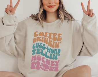 Hockey Mom Sweatshirt Hockey Mom Hockey Mom Gifts Hockey Mom Shirt Hockey Mom Hoodie Hockey Mom Gift Hockey Mom Sweater Funny Hockey Shirt