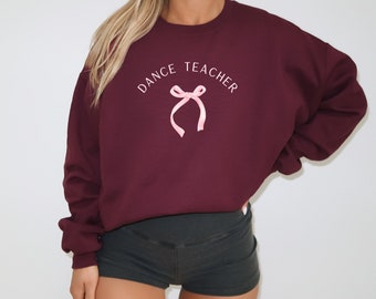 Dance Teacher Gifts Dance Teacher Shirt Dance Teacher Dance Teacher Gift In My Dance Era Dance Recital Gift Dance Coach Gifts Dancer Sweater