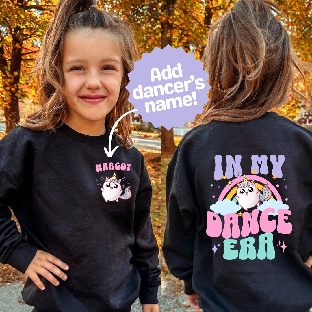 In My Dance Era Custom Dance Recital Gifts for Girls Little Girls Dance ...