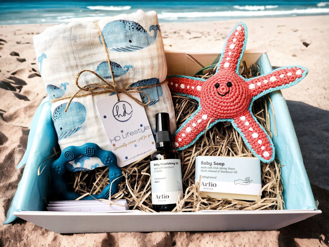 Luxury Newborn Gift Hamper - Ocean