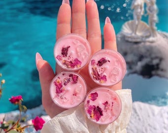 Aphrodite Tealight Ritual Candles Witchy Gift for Her Self Love Spell Candle for Aphrodite Altar Decor Goddess Venus Candle Glamour Magic