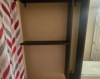 2 Level Shelf With Side Storage