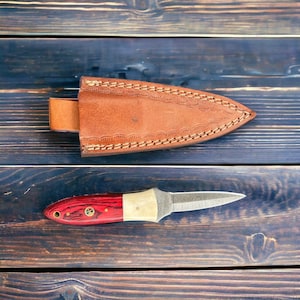 Damascus Steel Oyster Knife