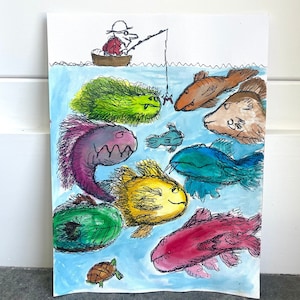 The New Yorker inspired paintings