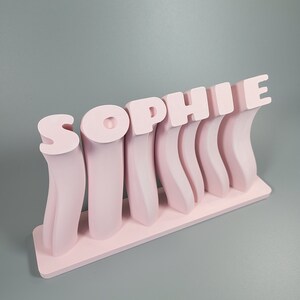 Pink Customisable Decorative Word Sign - Etsy