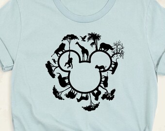 Disney Animal World Shirt, Safari Outfit, Disney Trip Shirt, Disney Wildlife Tee, Safari Trip Shirt, Disney World Tee, Wild Animal Shirt