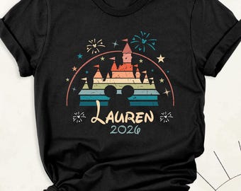 Disney Family Trip Shirt Matching Disney Vacation Tee, Custom Disneyland Tshirt, Disney Castle 2026 Outfit, Disneyworld Shirts