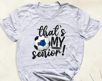 Camiseta de fútbol para mayores, camisetas de fútbol para mayores, camiseta para mamás mayores, número de equipo de fútbol personalizado, camiseta para el día del partido de fútbol de la noche de mayores, regalo de fútbol