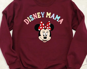 Disney Mama Sweatshirt, Disney Family Shirt, Mothers Day Hoodie, Disneyworld Shirt, Disney Mom Shirt, Family Disney Shirt, Mommy Long Sleeve