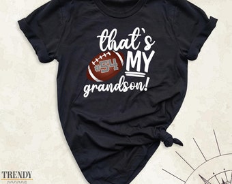 Senior Mom Football Shirt, Thats My Grandson Tees, Senior Football 2026, Grandma Football Tee, Football Nana Shirt, Senior Grandpa Shirt
