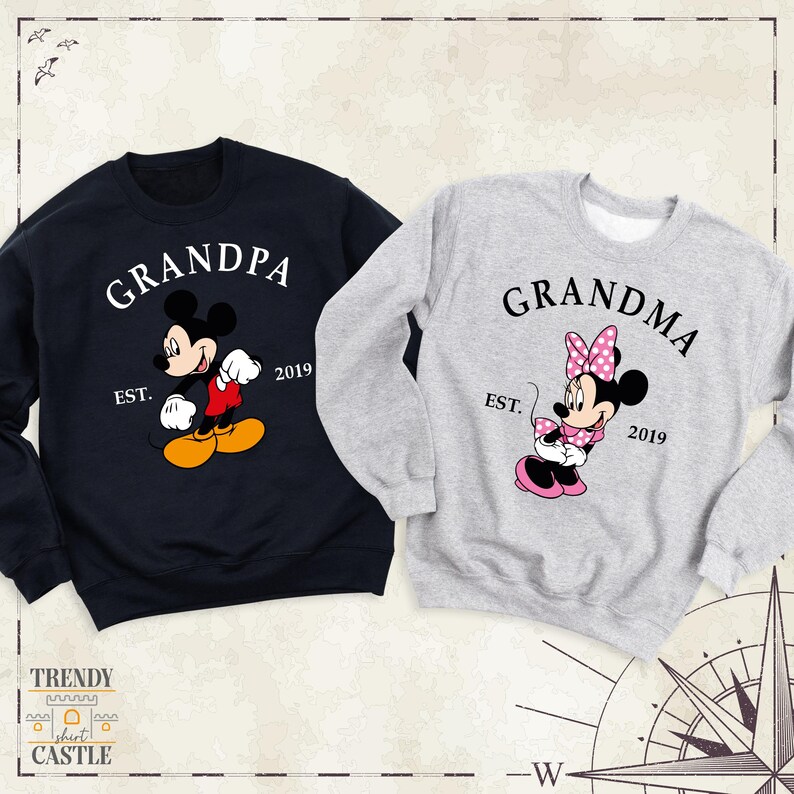 Disney Grandpa Grandma Shirt by TSC