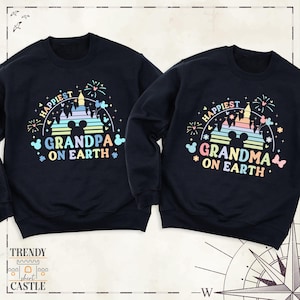 Disney Grandma Grandpa Shirt by TSC
